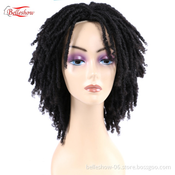 Hot sell 8Inch Crochet Braid wig dreadlocks extensions for black wig afro twist hair extensions braids wig